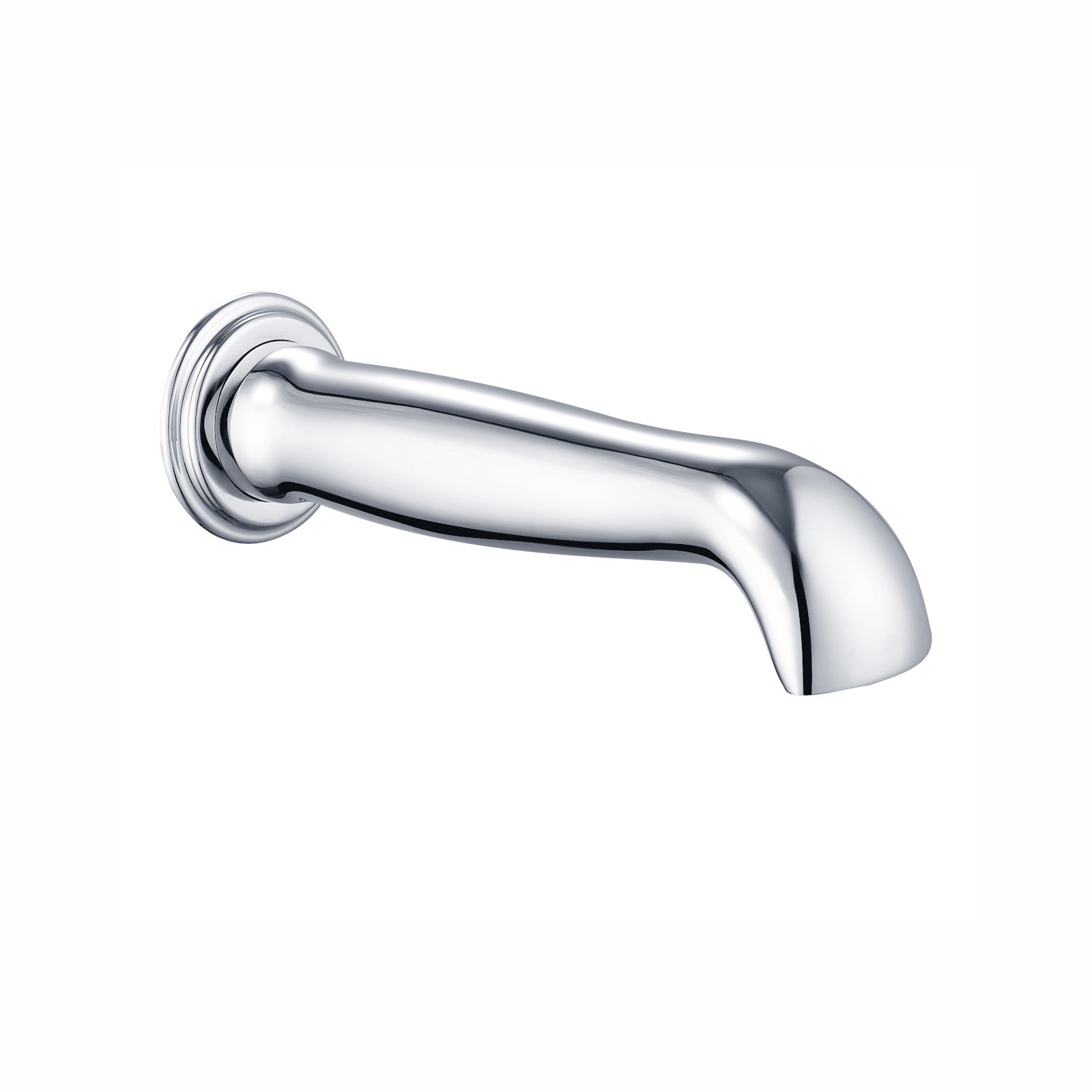 Traditional bath or basin spout wall mounted - chrome - Showers